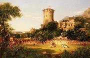 Thomas Cole The Past Sweden oil painting artist